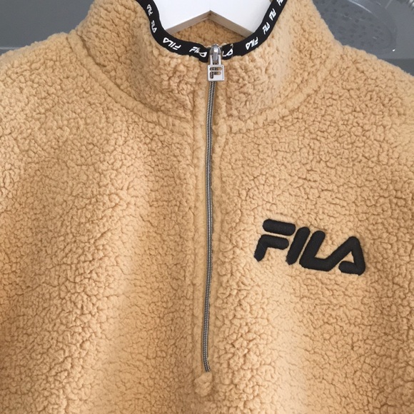 FILA Sherpa Pullover 1/4 Zip - Picture 3 of 6